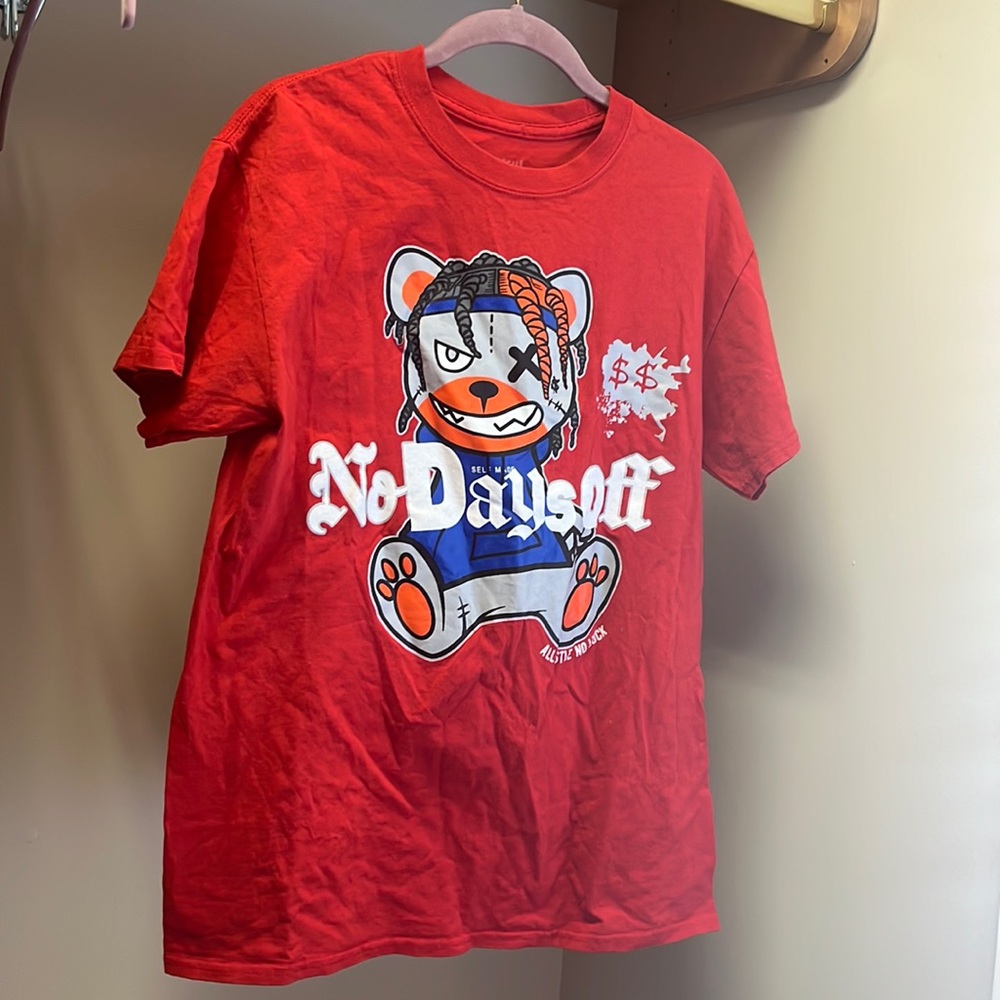 Papercut Collection Red Graphic T-Shirt